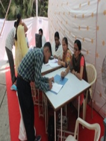Register counter for book exhibition in baramati