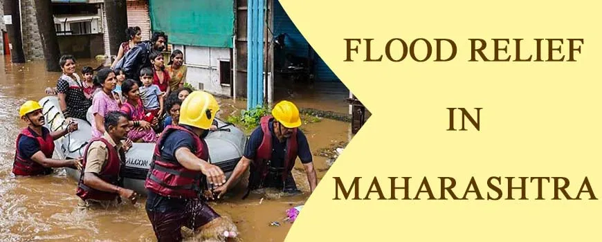 FLOOD RELIEF IN MAHARAHSTRA