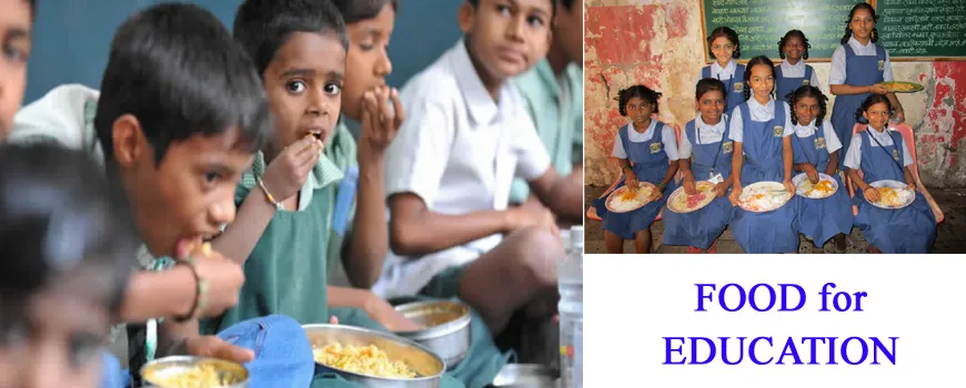 Donate Food For EducationYou can help us curb hunger and ensure their good health!