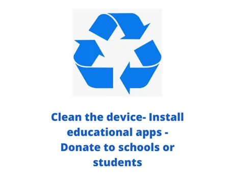 Donate Digital Device to Schools or Students