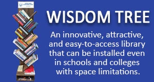 WISDOM TREE - An innovative, attractive, and easy-to-access library that can be installed even in schools and colleges with space limitations.