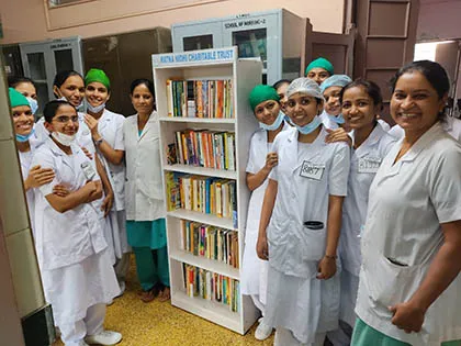 RNCT Mini-Library in India
