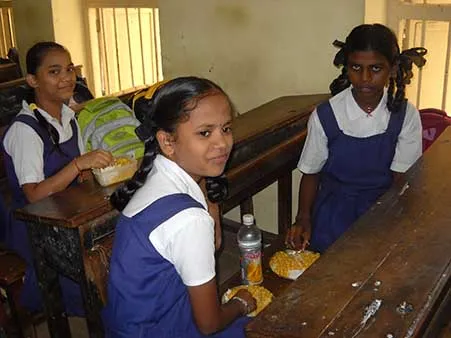 Food for Education Programme at Prabhu seminary School
