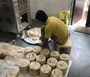 Bulk Roti Making