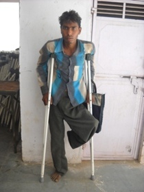 Disabledpersonwithcrutches