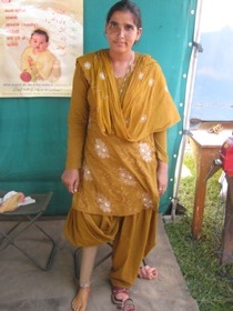 StandingtallwithherJaipurfoot