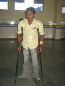 Disabledpersonwithcrutches