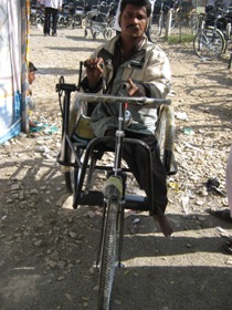 Disabledonatricycle