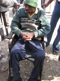 Disabledmanonawheelchair