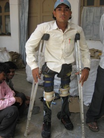 Disabledpersonwithcrutches