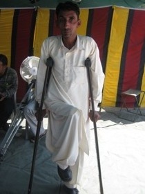 Disabledpersonwithcrutches