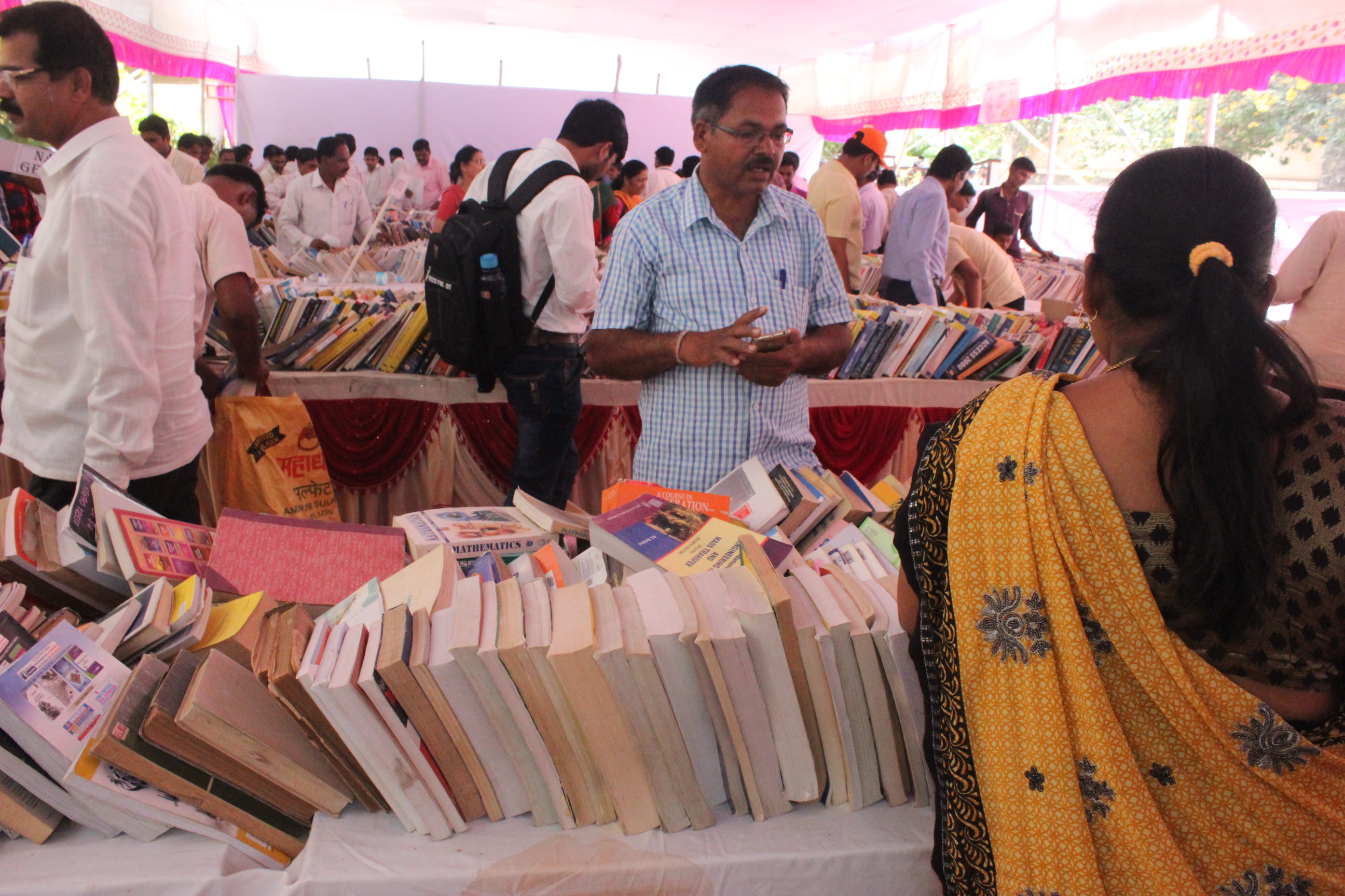 MissionmillionbooksexhibitioninBaramati