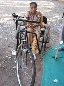 Disabledonatricycle