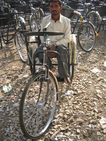 Disabledonatricycle