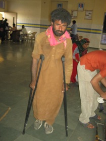 Disabledpersonwithcrutches