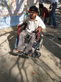 Disabledmanonawheelchair