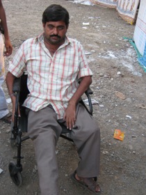 Disabledmanonawheelchair