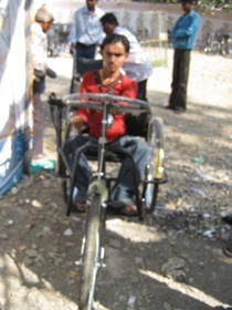 Disabledonatricycle
