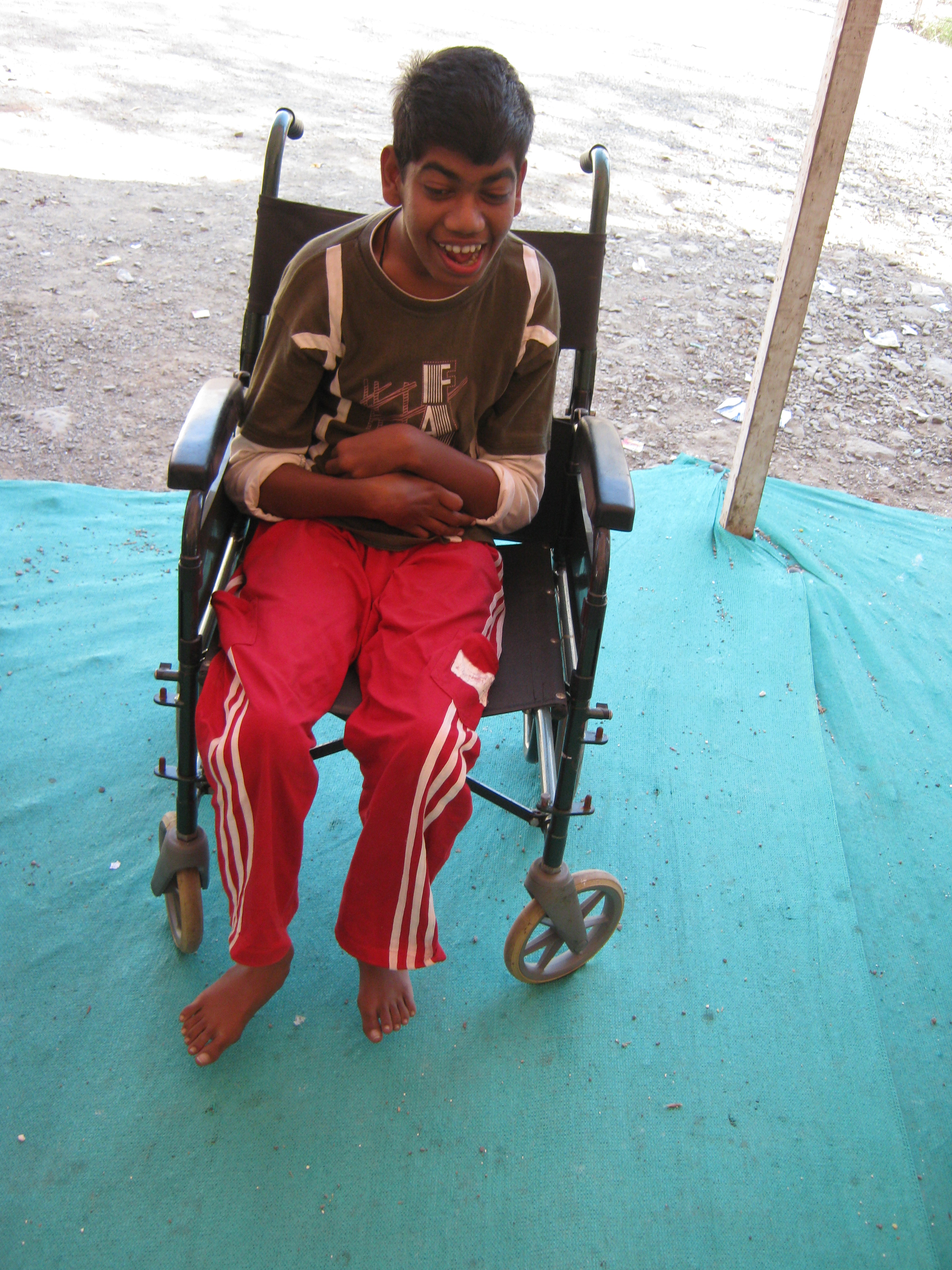 Disabledboyonawheelchair