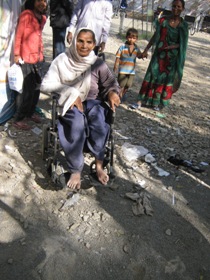 Disabledwomanonawheelchair