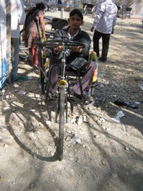Disabledonatricycle