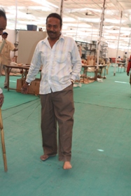 StandingtallwithhisJaipurfoot