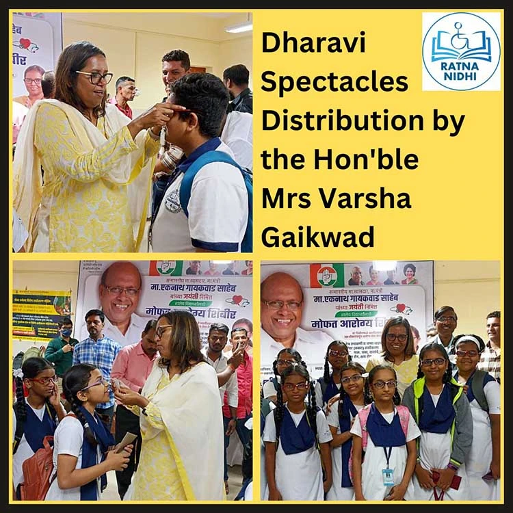 Dharavi Spectacles Distribution Event
