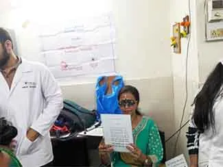 Free Cataract Surgery by the Vision Foundation of India, Babulnath.