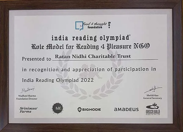 Role Model For Reading 4 Pleasure NGO